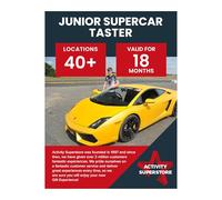 Activity Superstore Junior Supercar Taster Driving Experience for 11+ years
