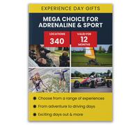 Activity Superstore Mega Choice for Adrenaline & Sport Gift Experience Activity Superstore Multicolor