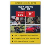 Activity Superstore Mega Choice For Him Gift Experience Multi