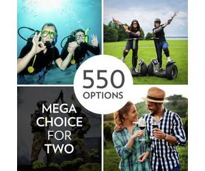 Activity Superstore Mega Choice For Two Gift Experience