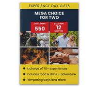 Activity Superstore Mega Choice For Two Gift Experience Multi