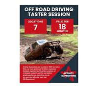 Activity Superstore Off Road Driving Taster Session Gift Experience Voucher