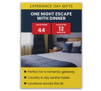 Activity Superstore One Night Escape With Dinner For Two Gift Experience Multi