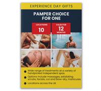 Activity Superstore Pamper Choice For One Gift Experience Multi