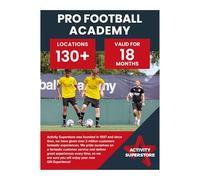 Activity Superstore Pro Football Academy Membership Voucher