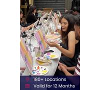 Activity Superstore Sip & Paint Experience for Two in Blue Activity Superstore Blue