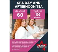 Activity Superstore Spa Day with Afternoon Tea for Two Gift Experience Voucher - Available at 12 Locations Nationwide
