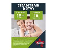 Activity Superstore Steam Train & Stay Experience