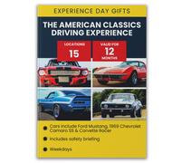 Activity Superstore The American Classics Driving Gift Experience Multi