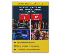 Activity Superstore Theatre Tickets And Restaurant Dining For Two Gift Experience Multi