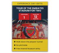 Activity Superstore Tour of the Emirates Stadium for Two Gift Experience Activity Superstore Multicolor