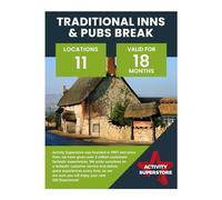 Activity Superstore Traditional Seaside Escape for Two, Available at 15+ UK Locations, 18-month Validity, Experience Days, Overnight Stay Experience, Birthday Gifts, Romantic Gifts