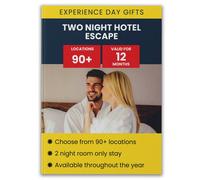 Activity Superstore Two Night Hotel Escape Gift Experience Multi