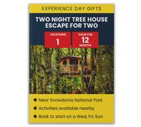 Activity Superstore Two Night Tree House Escape For Two Gift Experience Multi