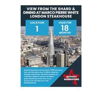 Activity Superstore View from The Shard & Dining at Marco Pierre White's