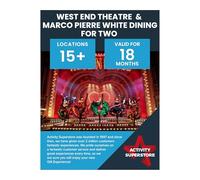 Activity Superstore West End Theatre & Marco Pierre White Dining for Two
