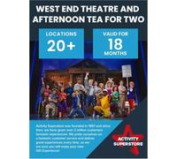 Activity Superstore West End Theatre Show and Afternoon Tea for Two Gift Experience