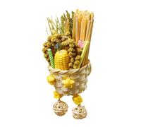 Activity Toy for Birds, Interactive Chew and Destruction Items, Meaningful Activity for Birds, for Outdoors, Indoors, Patio, Aviary, Yard, Balcony, Garden, Garden Shed