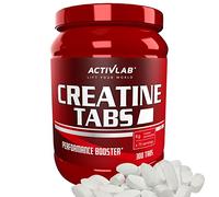 Activlab Creatine Tabs | 300 Tablets | 75 portions | Pomegranate | Creatine Monohydrate 4000 mg | Bodybuilding, Fitness, Cross-Fit, Weightlifting, Powerlifting | 3X lab Tested | Optimum Nutrition