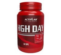 Activlab HGH Day - 60 caps | Maca Extract, L-Arginine, L-Ornithine HCL, Zinc| Natural Formula | Preworkout | Bodybuilding, Powerlifting, Combat Sports