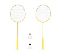Mookie Activo 2 Player Badminton Set, Fun Outdoor Family Game, with 2 Rackets and 2 Shuttlecocks, for Beginners, Fun Outdoor Game for Children and Adults, Ages 3+