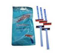 ACTIVPRO Body Razors | Combed Head to Prevent Cuts | Gentle on Skin | Underarms | Bikini | Sensitive | Stainless Steel Blade | Grooming Blades for Men Women | Disposable (5pcs)