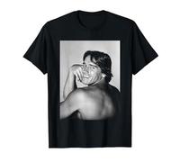 Actor & Bodybuilder Arnold Schwarzenegger Pumping Iron 1977 T-Shirt, Men, Black, 6X-Large