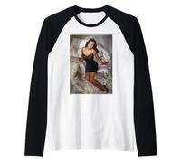 Actor Carmen Electra Baywatch Scary Movie by Michael Grecco Raglan Baseball Tee