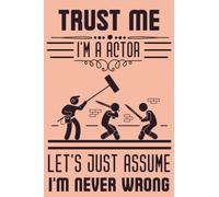 Actor Gifts: A Novelty Blank Lined Notebook To Write In | Diary Paper Blank Journal | Funny Thank You Gift Idea For Actor