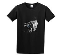 Actor Jackie Chan Awesome Sketch Art Men Simple Tshirt Black M