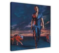 Actor Johnny Depp Poster 21 Canvas Poster Wall Art Decor Print Picture Paintings for Living Room Bedroom Decoration Frame-style 12x12inch(30x30cm)