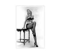 Actor Marilyn Monroe Canvas Poster Bedroom Decor Sports Landscape Office Room Decor Gift Unframe-style 12x18inch(30x45cm)