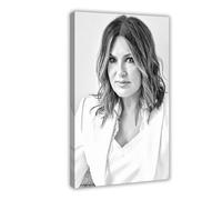 Actor Mariska Hargitay 7 Canvas Poster Wall Art Decor Print Picture Paintings for Living Room Bedroom Decoration Frame: 12x18inch(30x45cm)