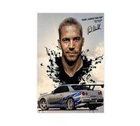 Actor Paul Walker Shadow Fast Canvas Poster Bedroom Decor Sports Landscape Office Room Decor Gift Unframe-style 08x12inch(20x30cm)