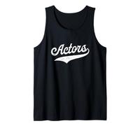 Actors - Retro Collegiate Nostalgic Sports University Style Tank Top