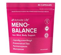 Actovite Meno-Balance | Menopause Perimenopause PMS Supplement | Gut Mind Body Homeostasis | Probiotics Prebiotics Minerals Extracts | 60 Vegan Capsules | Stabilising Support | by Women for Women