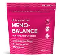 Actovite Meno-Balance | Menopause & Perimenopause Supplement for Women | Fluctuation Support | Zinc Chromium Hops Probiotics Prebiotics Lemon Extract | Gut Mind Body Balance | UK-Made | 2 Month Supply