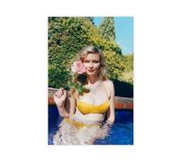 Actress And Singer Kirsten Dunst Poster (32) Canvas Poster Bedroom Decor Landscape Office Room Decor Gift 08x12inch(20x30cm)