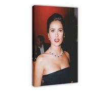 Actress Salma Hayek Poster (26) Canvas Poster Bedroom Decor Landscape Office Room Decor Gift 12x18inch(30x45cm)