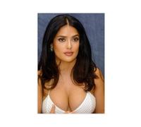 Actress Salma Hayek Poster (27) Canvas Poster Bedroom Decor Landscape Office Room Decor Gift 24x36inch(60x90cm)