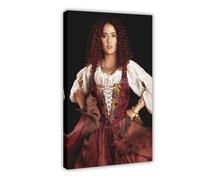 Actress Salma Hayek Poster (3) Canvas Poster Bedroom Decor Landscape Office Room Decor Gift 20x30inch(50x75cm)