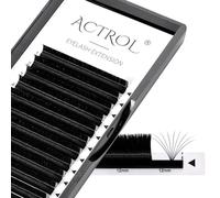 ACTROL Easy Fan Lashes Eyelash Extensions Tray Mink Volume Premade Russian Lashes 3D-20D Withstand 100℃（0.10-C-8）