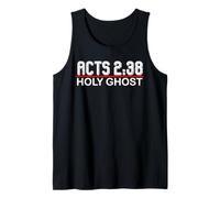 Acts 2:38 Pentecostal Apostolic Men Women Children Tank Top