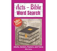 Acts of the Apostles Word Search: Pentecost and the Growth of the Early Church Through Engaging Bible Puzzles (The Bible Series)