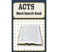 Acts Word Search: Faith-Inspired Puzzle Book | 50+ Fun & Uplifting Word Search Puzzles from the Book of Acts | Improve Focus, Memory & Vocabulary | Bible-Based Puzzles for Teens, Adults & Seniors