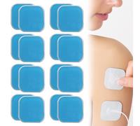 Actsime 4 Replacement Sets (16 Pieces) Gel Pads Compatible with Beurer EM 59 Heat Devices, Replacement Gel Pad Compatible with EM 59 Menstrual Relax TENS & Heat, 45 x 45 mm