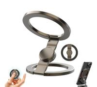 ActSo Double-sided Magnetic Fidget Spinner Stand,Magnetic Phone Stand With Fidget Spinner,Foldable With 360° Rotating,Phone For Desk,Car,Gym & Travel(A)