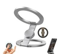 ActSo Double-sided Magnetic Fidget Spinner Stand,Magnetic Phone Stand With Fidget Spinner,Foldable With 360° Rotating,Phone For Desk,Car,Gym & Travel(B)