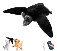 ActSo Flying Bat Dog Toy,Flapping Wing Interactive Toy For Dogs & Cats (A)