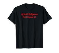 Actual Intelligence The Original A.I. Value Graphic T-Shirt
